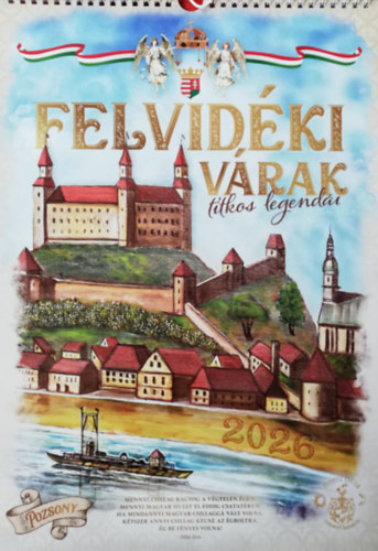 Felvidki vrak titkos legendi fali naptr, Kenyeres Rka festmnyeivel