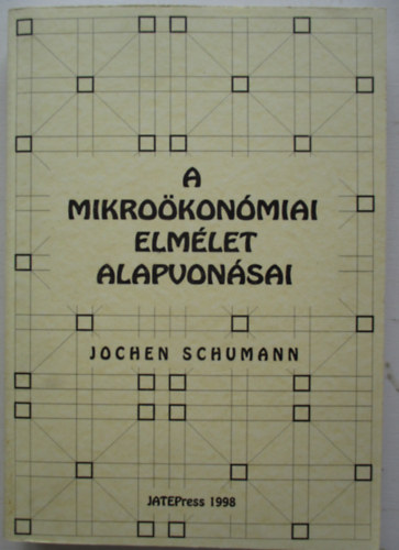 A mikrokonmiai elmlet alapvonsai