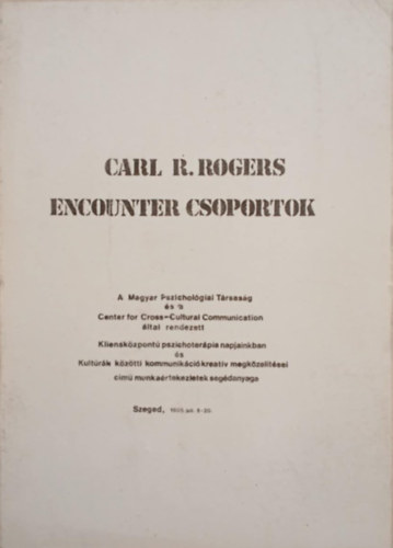 Encounter csoportok