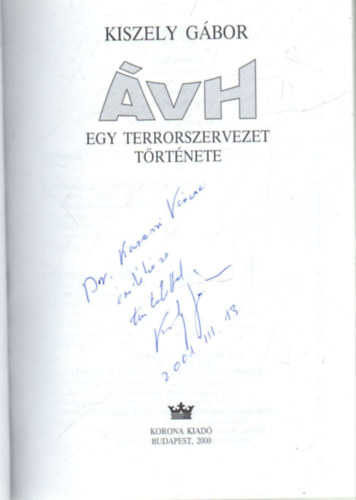 VH -Egy terrorszevezet trtnete