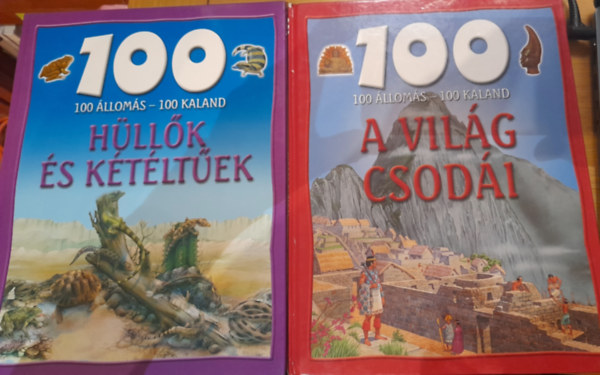 Ann Kay, Adam Hibbert - 2 db 100 lloms - 100 kaland ktet: Hllk s ktltek, A vilg csodi