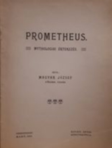 Prometheus - Mythologiai rtekezs