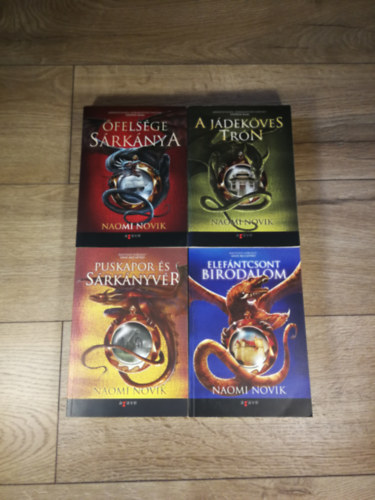 Temeraire 1-4. (felsge srknya, A jdekves trn, Puskapor s srknyvr, Elefntcsont birodalom)