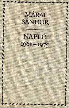 Mrai Sndor - Napl 1968-1975