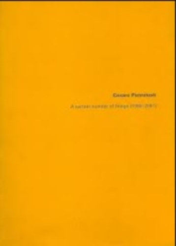A Certain Number of Things (1988-2001)