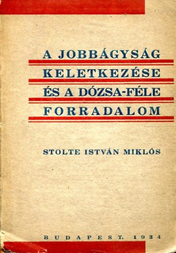 A jobbgysg keletkezse s a Dzsa-fle forradalom