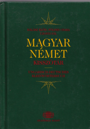 Magyar-nmet kissztr