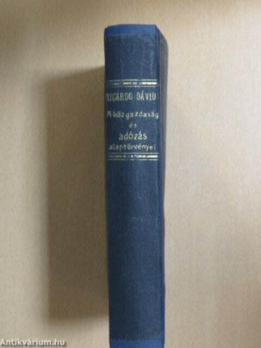 Matlekovics Sándor - A közgazdaság és adózás alapelvei