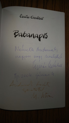 Babanapl� (dedik�lt)