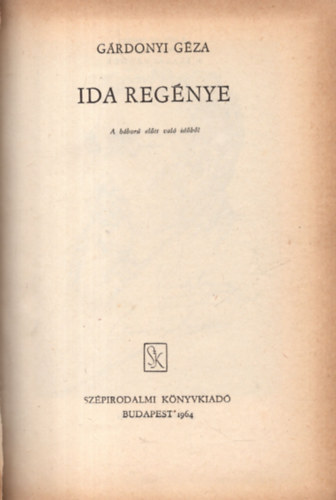 Ida regnye