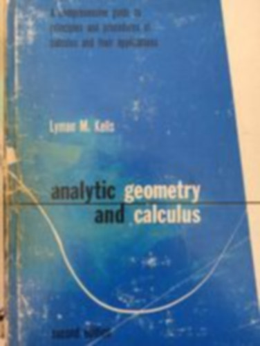 Analytic geometry and calculus (Analitikus geometria s szmts - Angol nyelv)