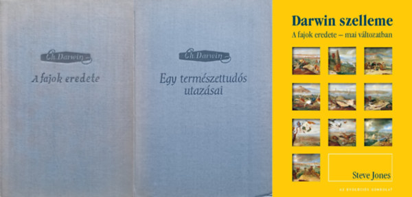 3 m az evolcielmletrl: A fajok eredete + Egy termszettuds utazsai + Darwin szelleme: A fajok eredete-mai vltozatban