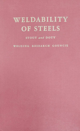 Weldability of Steel (F�mek hegeszthet�s�ge - angol nyelv�)