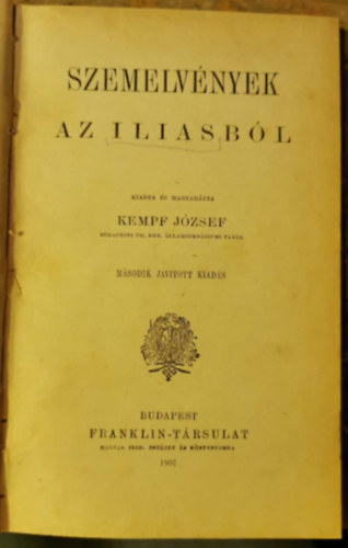 Szemelv�nyek az Iliasb�l