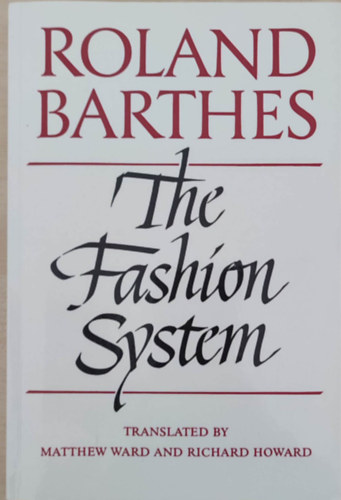 The fashion system (A divatrendszer - Angol nyelv)