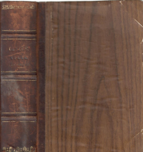 Vilgtrtnelem. Els ktet. I. s II. korszak.