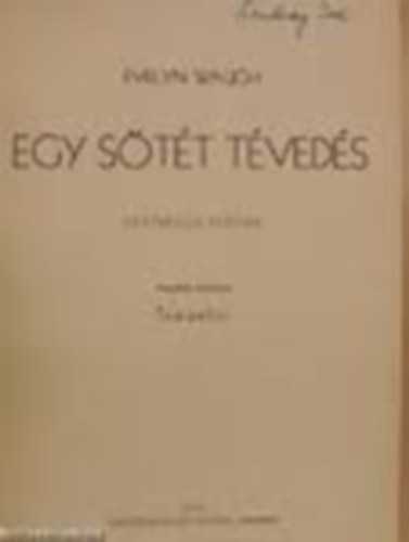 Egy s�t�t t�ved�s