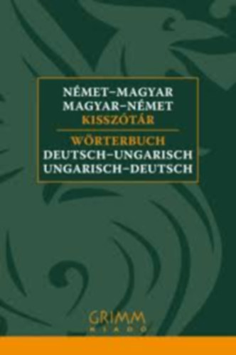 N�met-Magyar, Magyar-N�met kissz�t�r