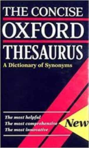 The concise Oxford thesaurus