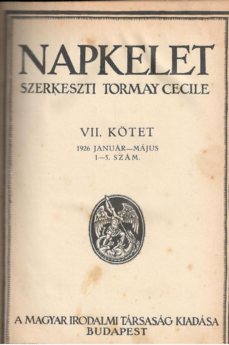 Napkelet VII. ktet (1926. janur - mjus 1-5. szm)