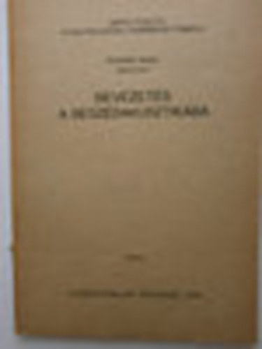 Bevezet�s a besz�dakusztik�ba