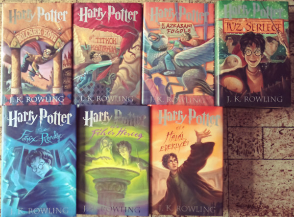 Harry Potter s a Hall ereklyi 1.-7. ( 7 ktet  )