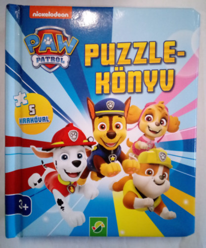 Puzzle-knyv 5 kirakval - Paw Patrol / Mancs rjrat /