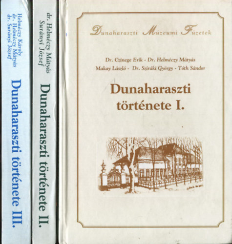 Dunaharaszti t�rt�nete I-III