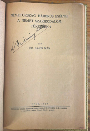 Nmetorszg hbors eslyei a nmet szakirodalom tkrben