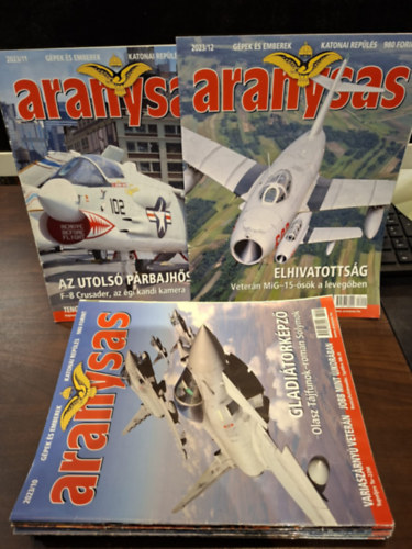Aranysas magazin 2023/1-12. (teljes �vfolyam, lapsz�monk�nt, 12db)