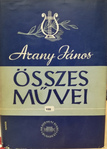 Arisztophan�sz (Arany J�nos �sszes m�vei VIII.)