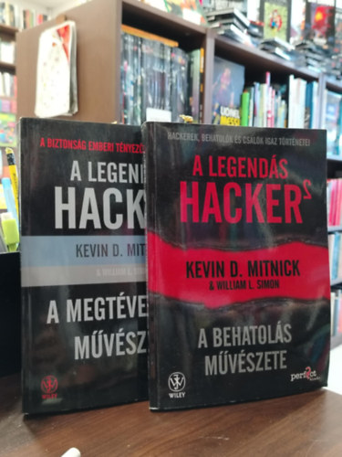A legend�s hacker 1-2. A megt�veszt�s m�v�szete, A behatol�s m�v�szete