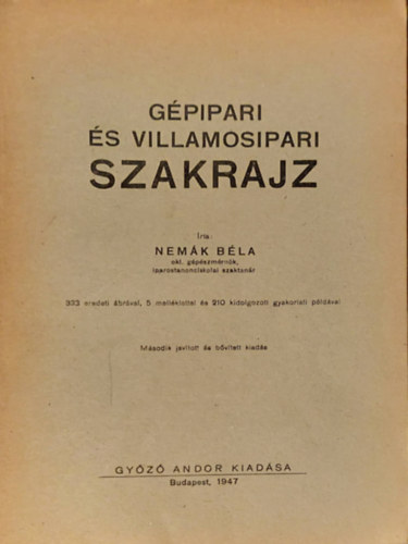 G�pipari �s villamosipari szakrajz