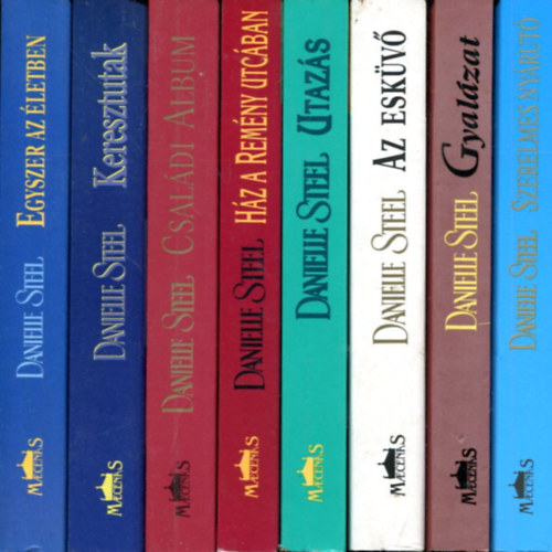 13 db danielle Steel kötet