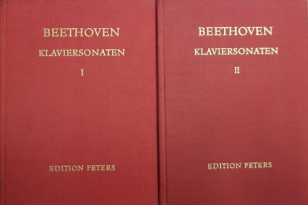 Klaviersonaten Band I-II.
