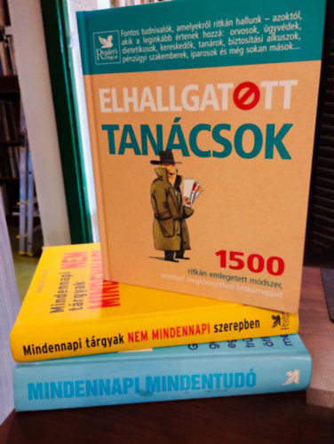 Shepherd-Wilkison-Dwyer-French - Hasznos mindennapi tudnivalk knyvcsomag 3 darabos KNYVMENT AJNLAT: Mindennapi mindentud, Elhallgatott tancsok, Mindennapi trgyak nem mindennapi szerepben