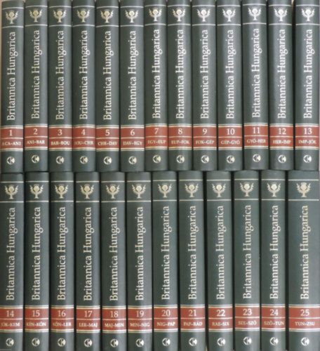 Britannica Hungarica Nagylexikon 1-25.