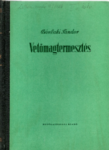 Vet�magtermeszt�s