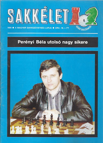 Magyar Sakklet 1989/1.-12. teljes XXXIX. vfolyam