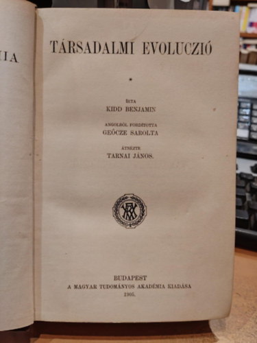 Trsadalmi evoluczi (A trsadalom fejldse)
