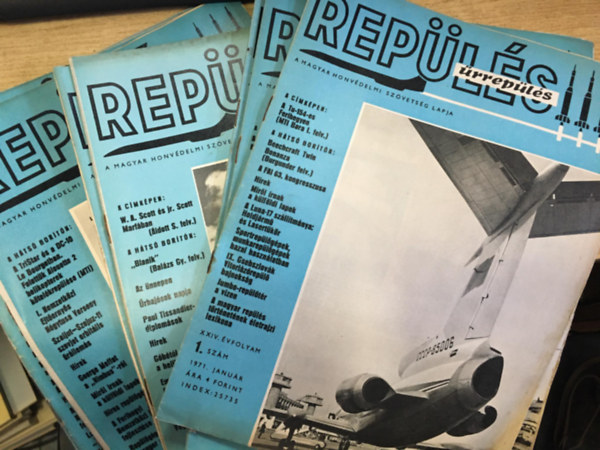 Repls - A magyar honvdelmi sportszvetsg lapja 1971. I-XII. (Teljes vfolyam, lapszmonknt)