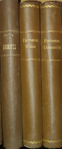 3db klasszikus m - Homros Odysseija, Homros Illisa, Zola-Lourdes