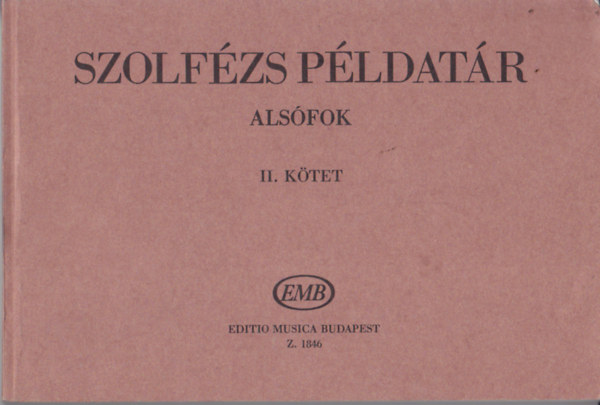Szolfzs pldatr - Alsfok II. ktet