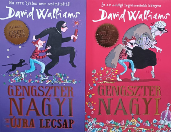 David Walliams - Gengszter nagyi + Gengszter nagyi jra lecsap  (2 m)