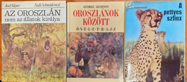 3db knyv:Az oroszln nem az llatok kirlya,Oroszlnok kztt ,A pettyes szfinx