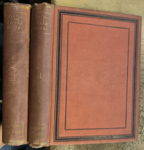 Ipolyi Arnold kisebb munk�i. 1-2. k�tet.  1. Magyar m�t�rt�nelmi tanulm�nyai. 2. Alkalmi besz�dei.