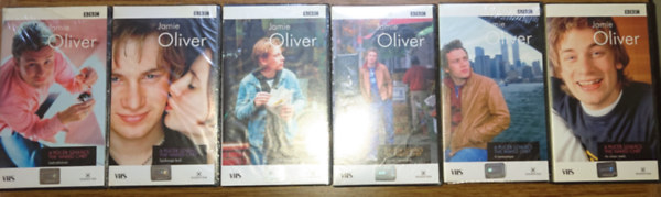 Jamie Oliver A pucr szakcs cm knyvnek VHS verzija 6 videkazettn