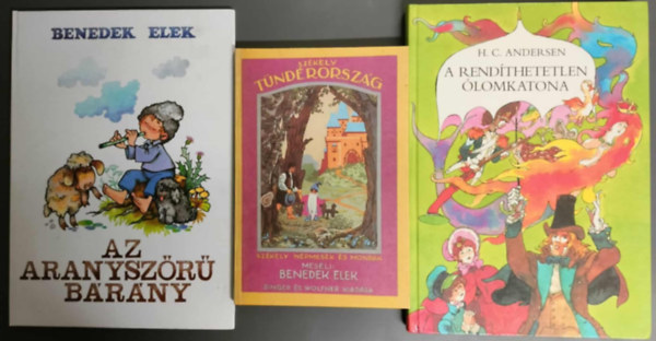 Klasszikus meseknyvcsomag 3db - Szkely npmesk + A rendthetetlen lomkatona + Az aranyszr brny