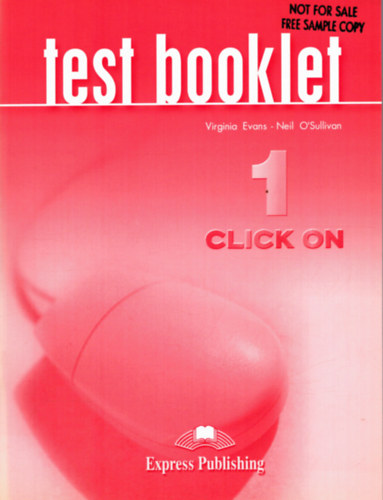 Test booklet Click on 1