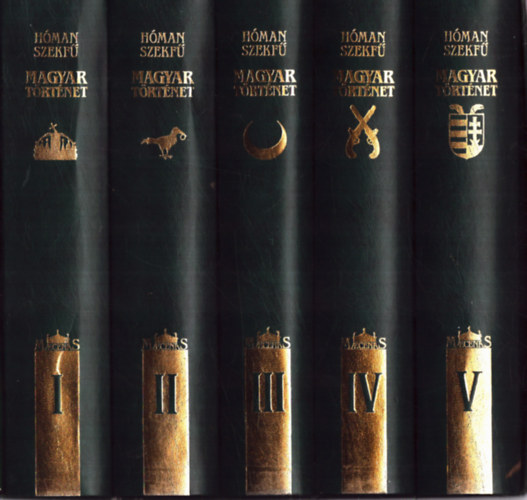 Magyar trtnet I-V. (Reprint kiads) (Tokban, ksrfzettel)